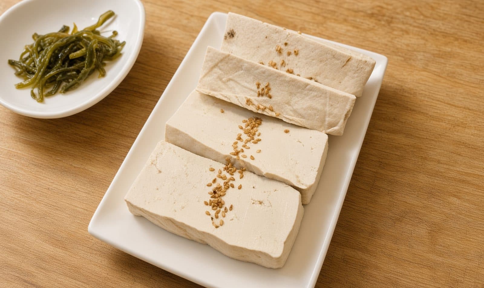 Poached Firm Tofu